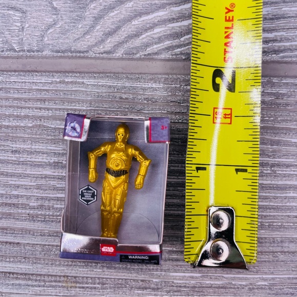 ZURU Disney Mini Brands STAR WARS Gold C-3PO C3PO Figure Ultra Rare Figure Toy - Picture 5 of 5